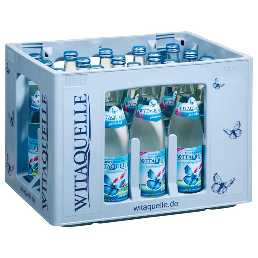 Witaquelle Mineralwasser prickelnd 20x0,5l